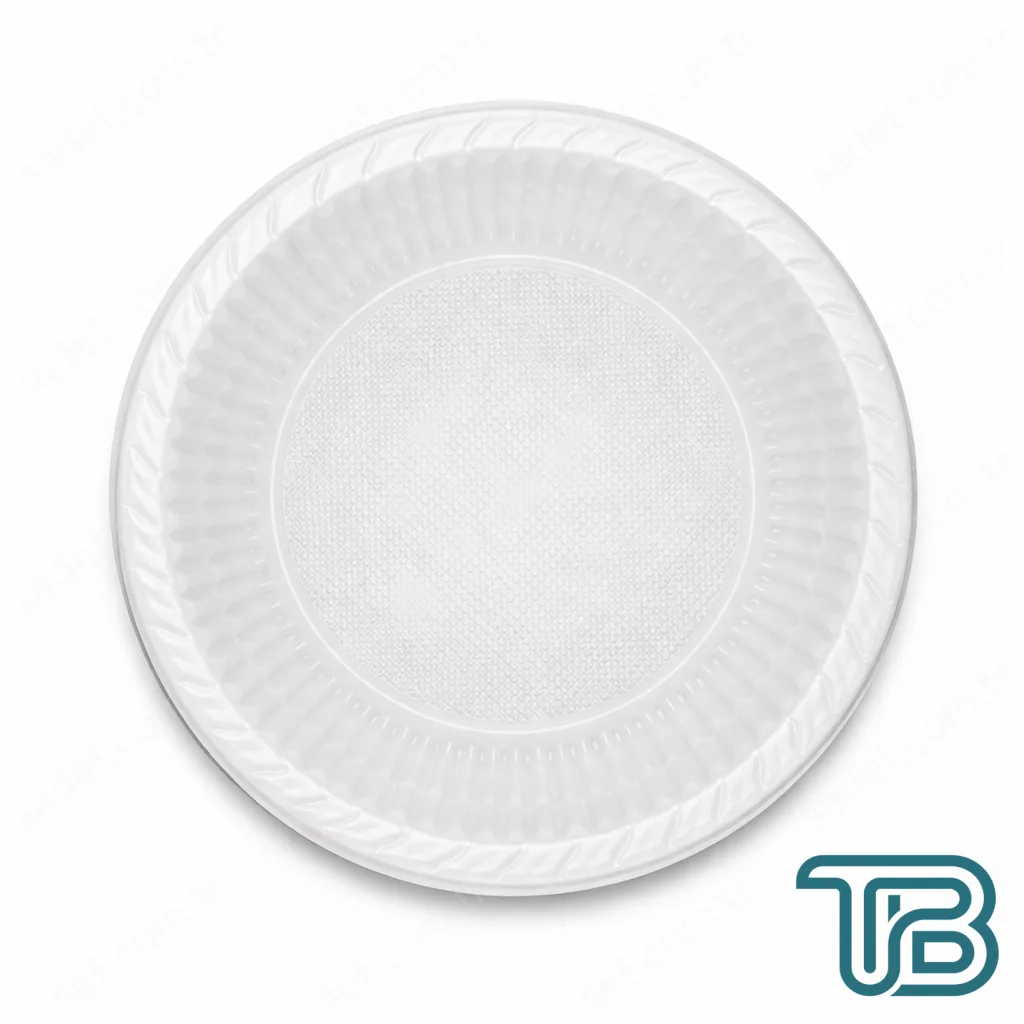 17 CM PLASTİK TABAK ( 3 GR ) 100 ADET