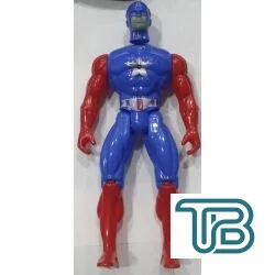 Toptan Robot Süper Kahramanlar Kaptan Amerika Işıklı 30 cm