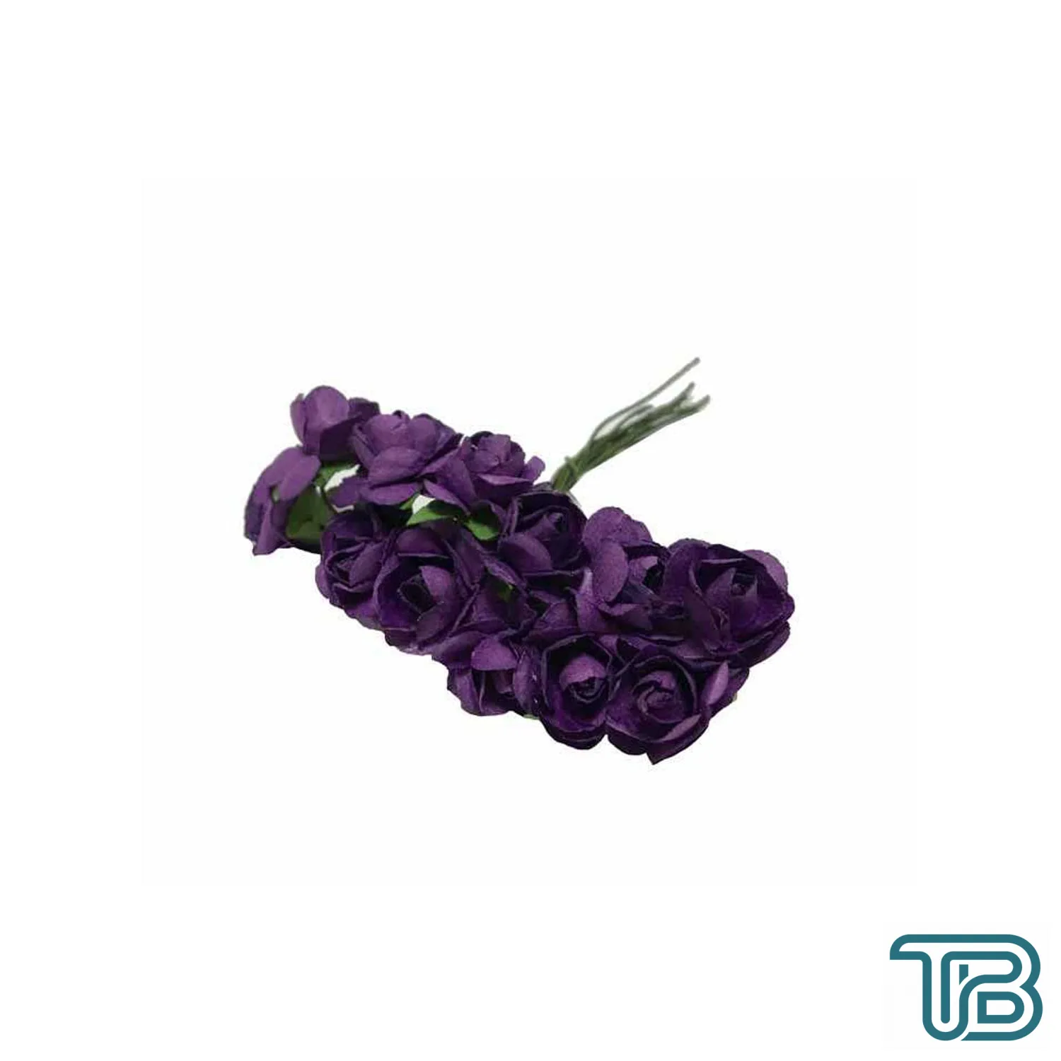 Kağıt Gül Küçük (144 Adet) Mor - Eminönü ToptanS | Ticaretin Kalbinden