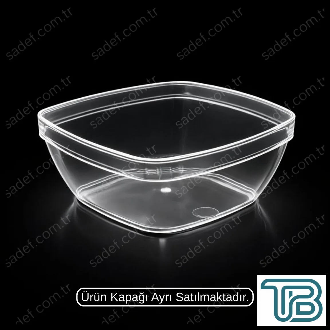 MAY323 KRİSTAL 300 CC KARMEN KASE ŞEFFAF 500 ADET