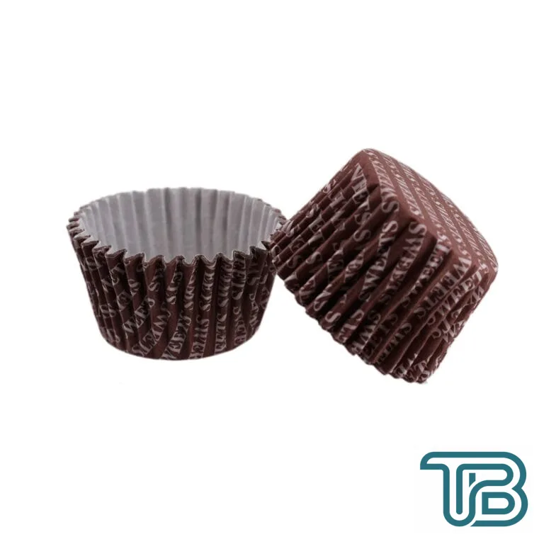 Cupcake Kalıbı Pet Kapsül Kek Kalıbı 48X34 MM (100 Adet) Sweets - Eminönü ToptanS | Ticaretin Kalbinden