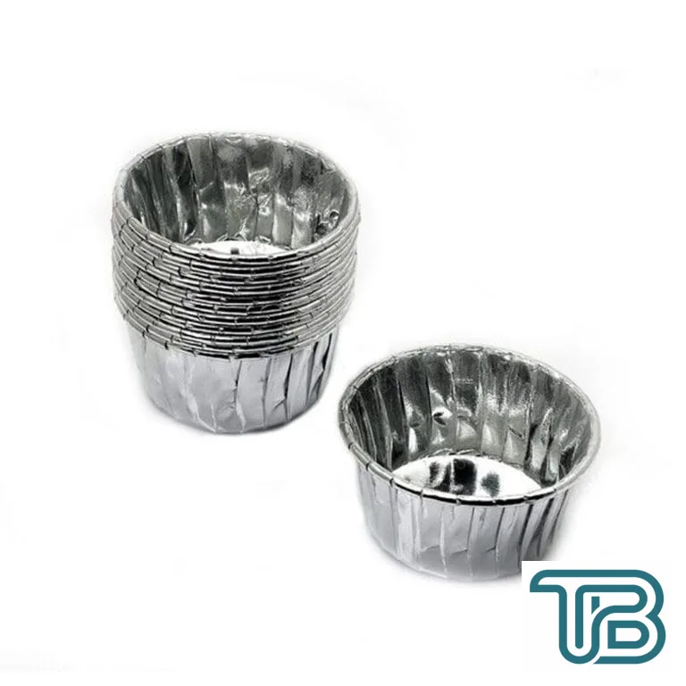 Cupcake Kalıbı Minik Boy 38*30 Sufle-Muffin Kek Kalıbı (50 Adet) Gümüş - Eminönü ToptanS | Ticaretin Kalbinden