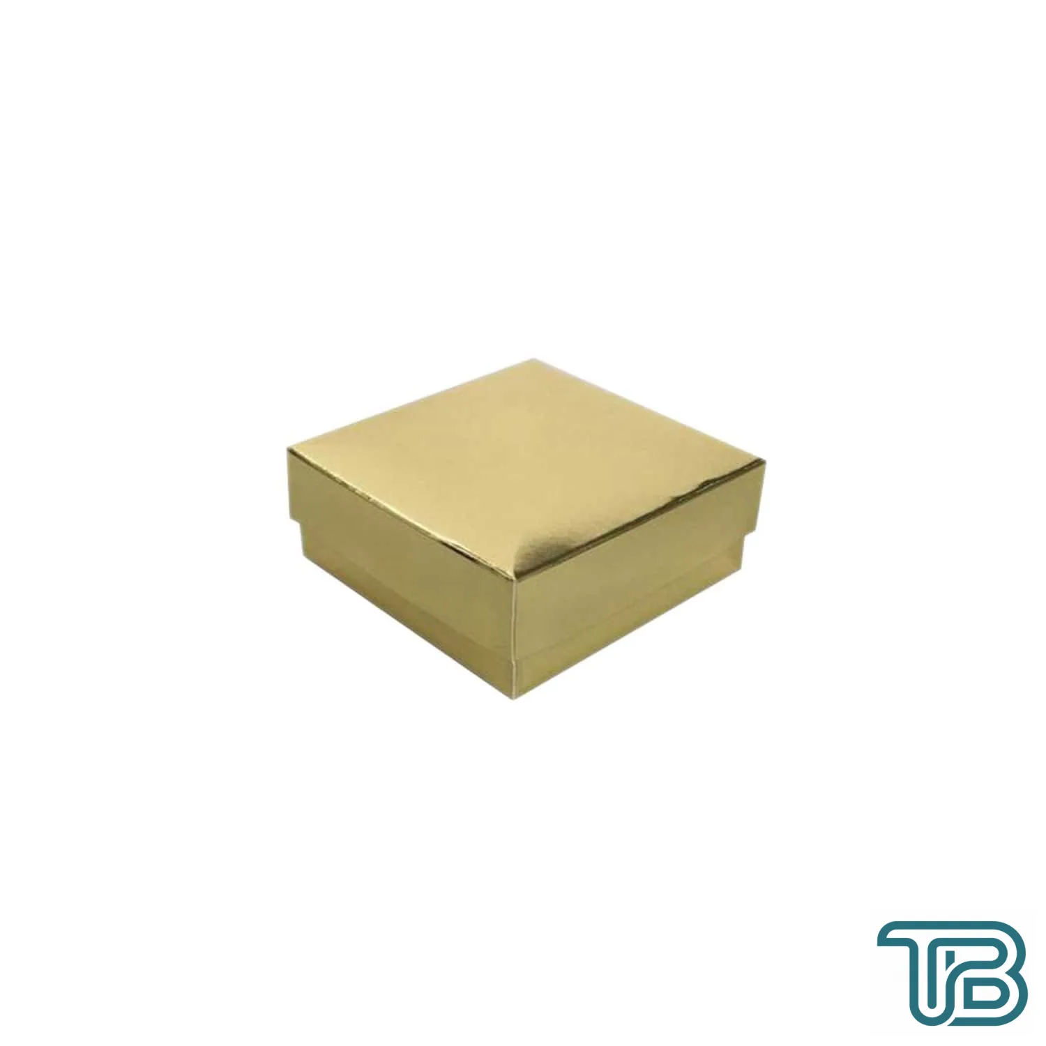 Komple Karton Kutu Düz Renk 6X6X2.5 CM (25 Adet) Gold - Eminönü ToptanS | Ticaretin Kalbinden