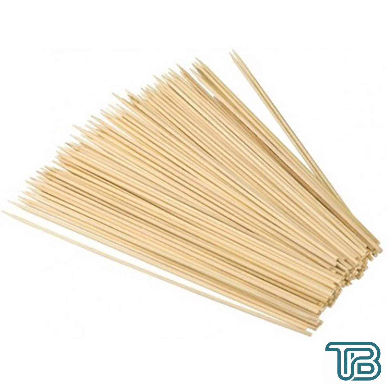 Ahşap Çöp Şiş Çubuğu 25 CM (100 Adet) - Eminönü ToptanS | Ticaretin Kalbinden