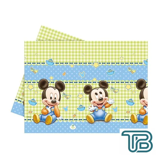 Mickey Mause Disney Temalı Masa Örtüsü Baby 120X180 Cm - Eminönü ToptanS | Ticaretin Kalbinden
