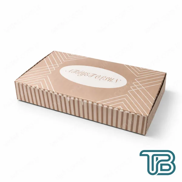 AFİYET OLSUN BAKLAVA KUTUSU 0,5 KG ( 22X13X4 ) CM 100 AD