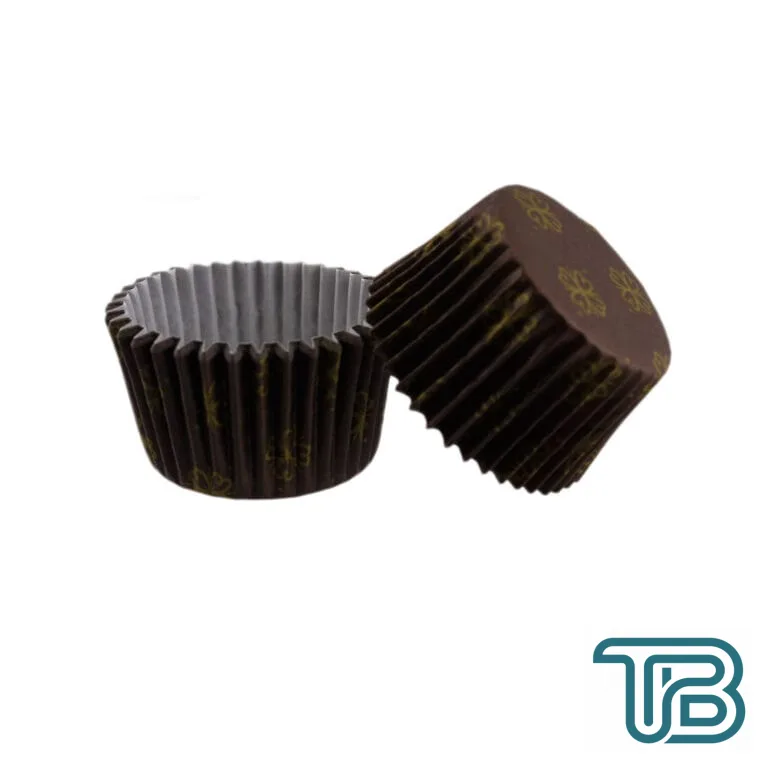 Cupcake Kalıbı Pet Kapsül Kek Kalıbı 52X45 MM (100 Adet) Yonca Desen - Eminönü ToptanS | Ticaretin Kalbinden
