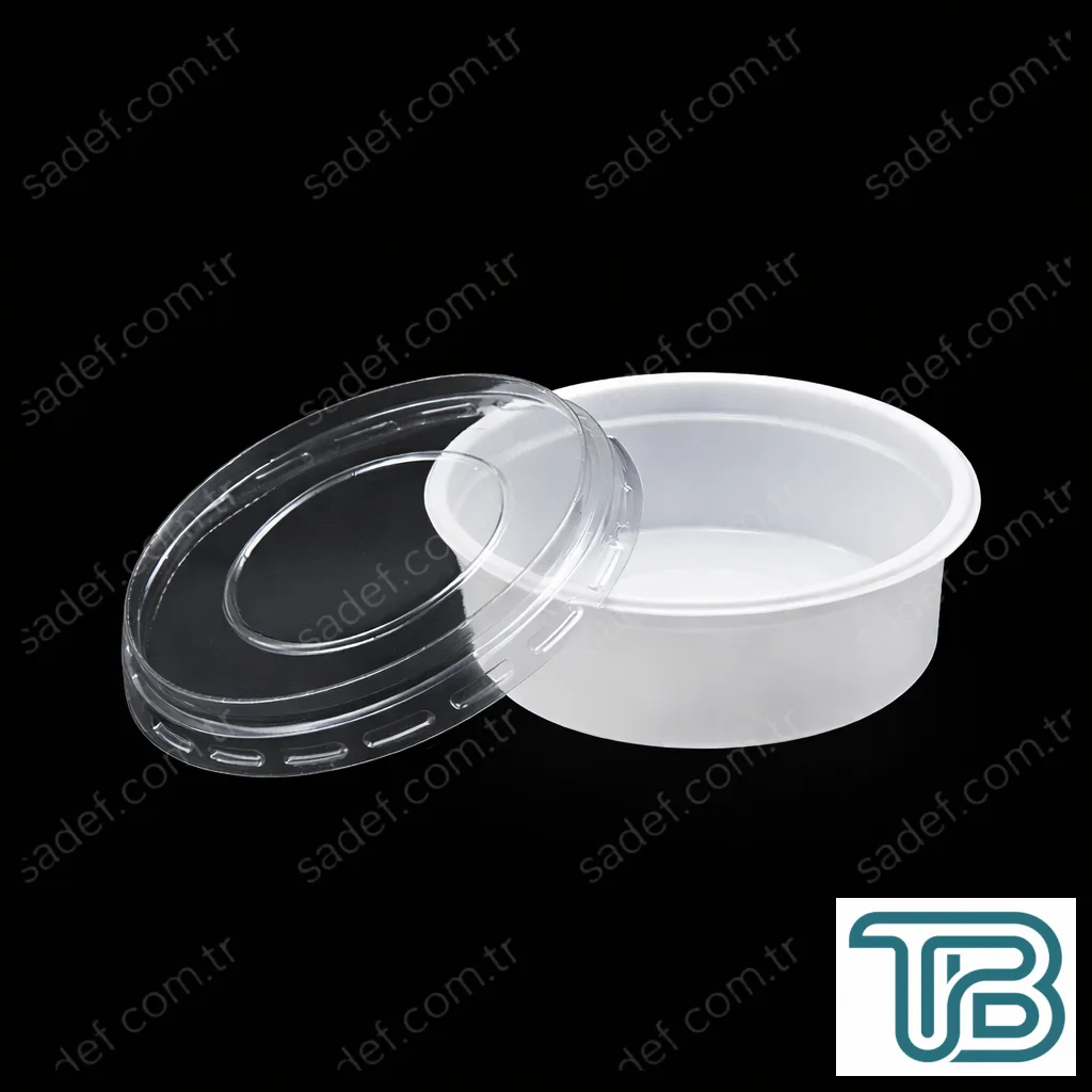 DÜZ 100 MM SUP KASE KAPAK ŞEFFAF 100 ADET X 20 PAKET