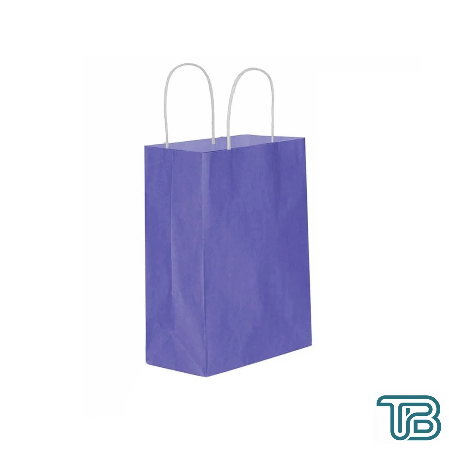 Kağıt Hediye Çantası Düz Renk Büyük Boy 25X31 CM (25 Adet) Mor - Eminönü ToptanS | Ticaretin Kalbinden