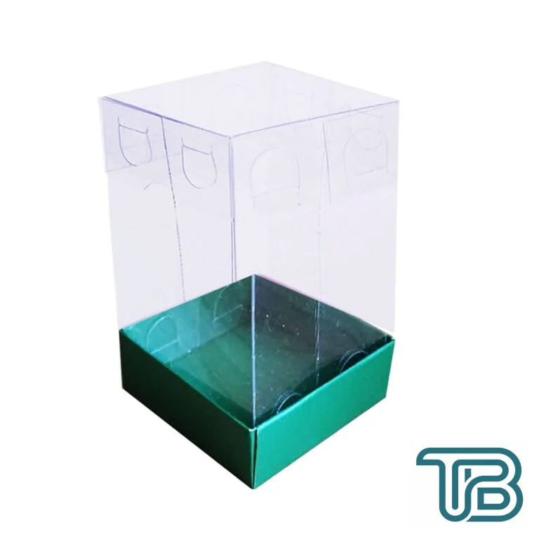 Asetat Kutu Altı Karton 5X5X8 CM (50 Adet) Yeşil - Eminönü ToptanS | Ticaretin Kalbinden