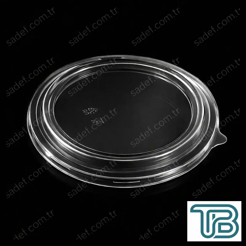 PET 187 MM KAPAK KARTON SALATA ŞEFFAF 300 ADET