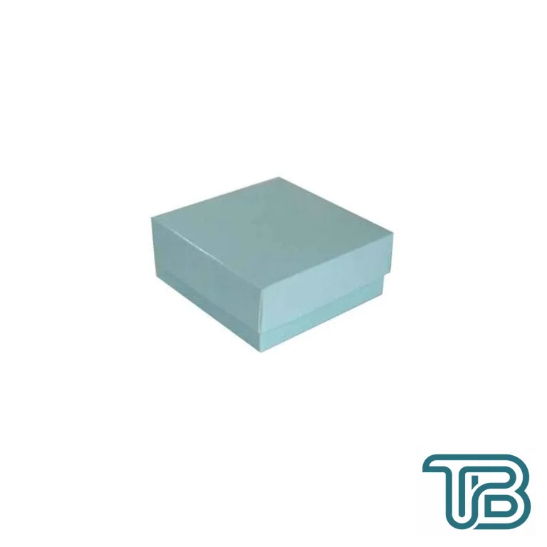 Komple Karton Kutu Düz Renk 7X7X2.2 CM (25 Adet) Mavi - Eminönü ToptanS | Ticaretin Kalbinden