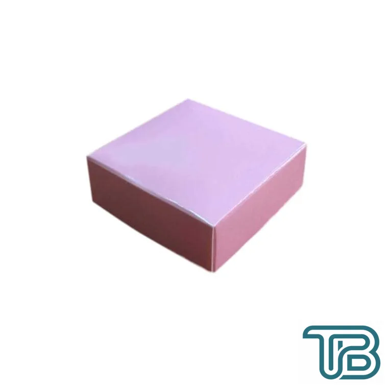 Komple Karton Kutu Düz Renk 6X6X2.5 CM (25 Adet) Pembe - Eminönü ToptanS | Ticaretin Kalbinden