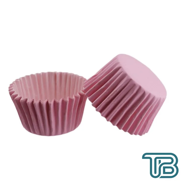 Cupcake Kalıbı Pet Kapsül Kek Kalıbı 48X34 MM (100 Adet) Pembe - Eminönü ToptanS | Ticaretin Kalbinden