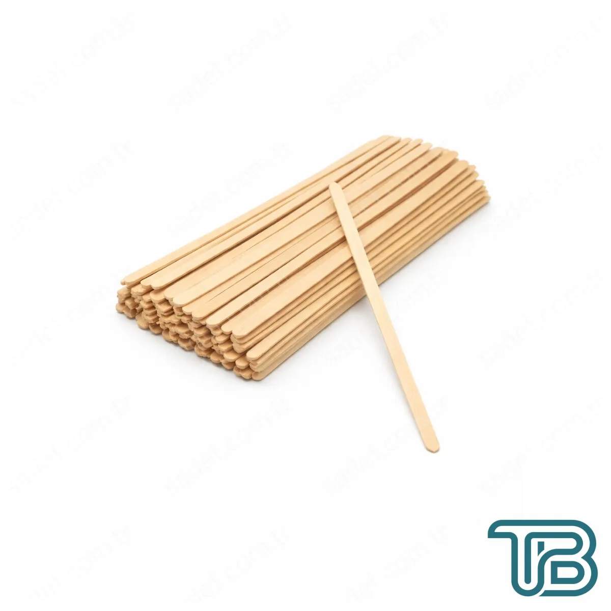 UZUN İTHAL 14 CM AHŞAP KARIŞTIRICI 1000 AD ( HUŞ - KAYIN )
