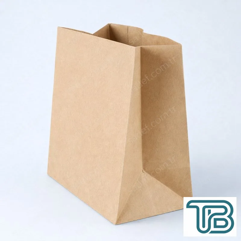 SAPSIZ KRAFT KAĞIT TORBA 28X28X16 CM 550 ADET
