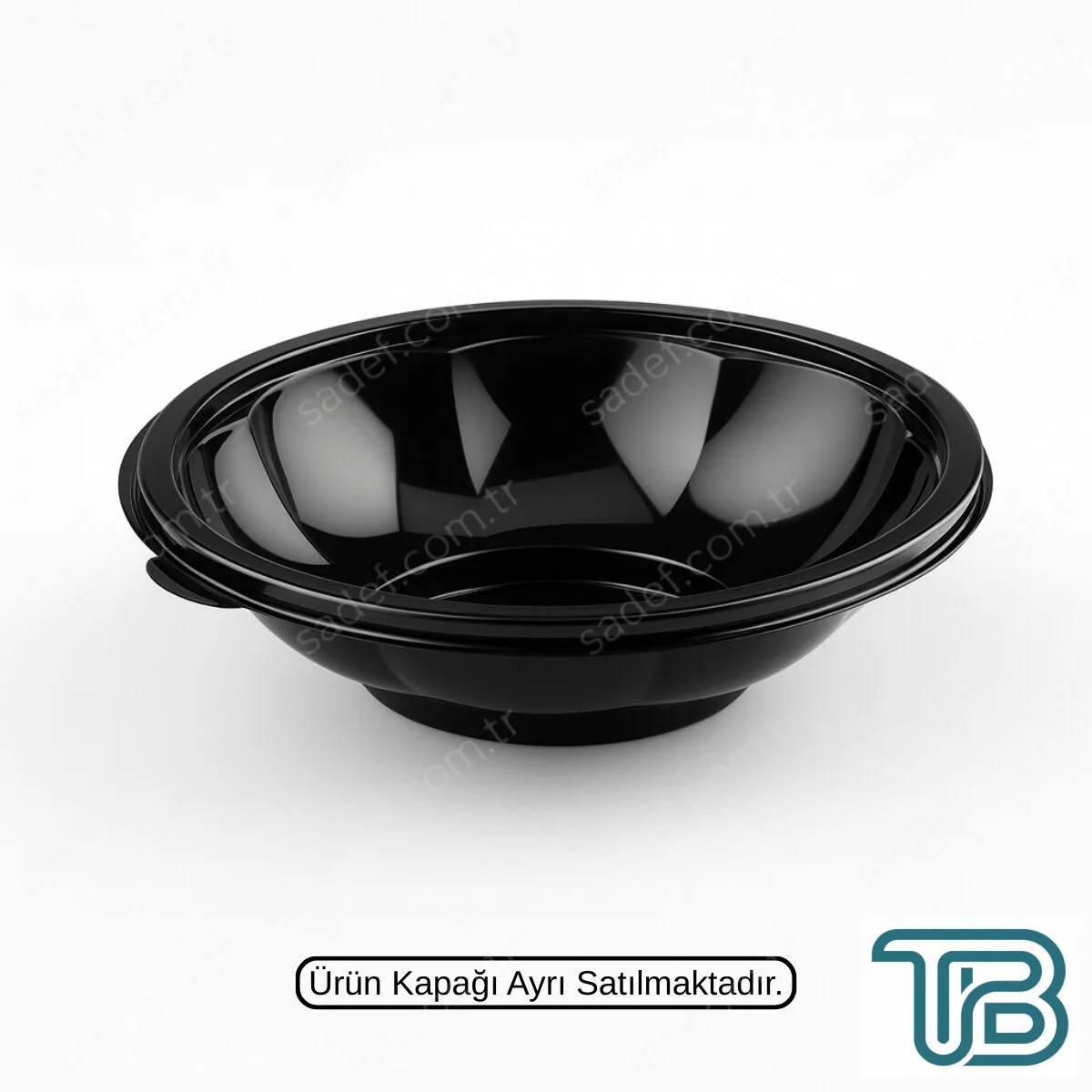 L-305-S LİMERA SALATA KASE 500 CC SİYAH 15 GR 600 ADET