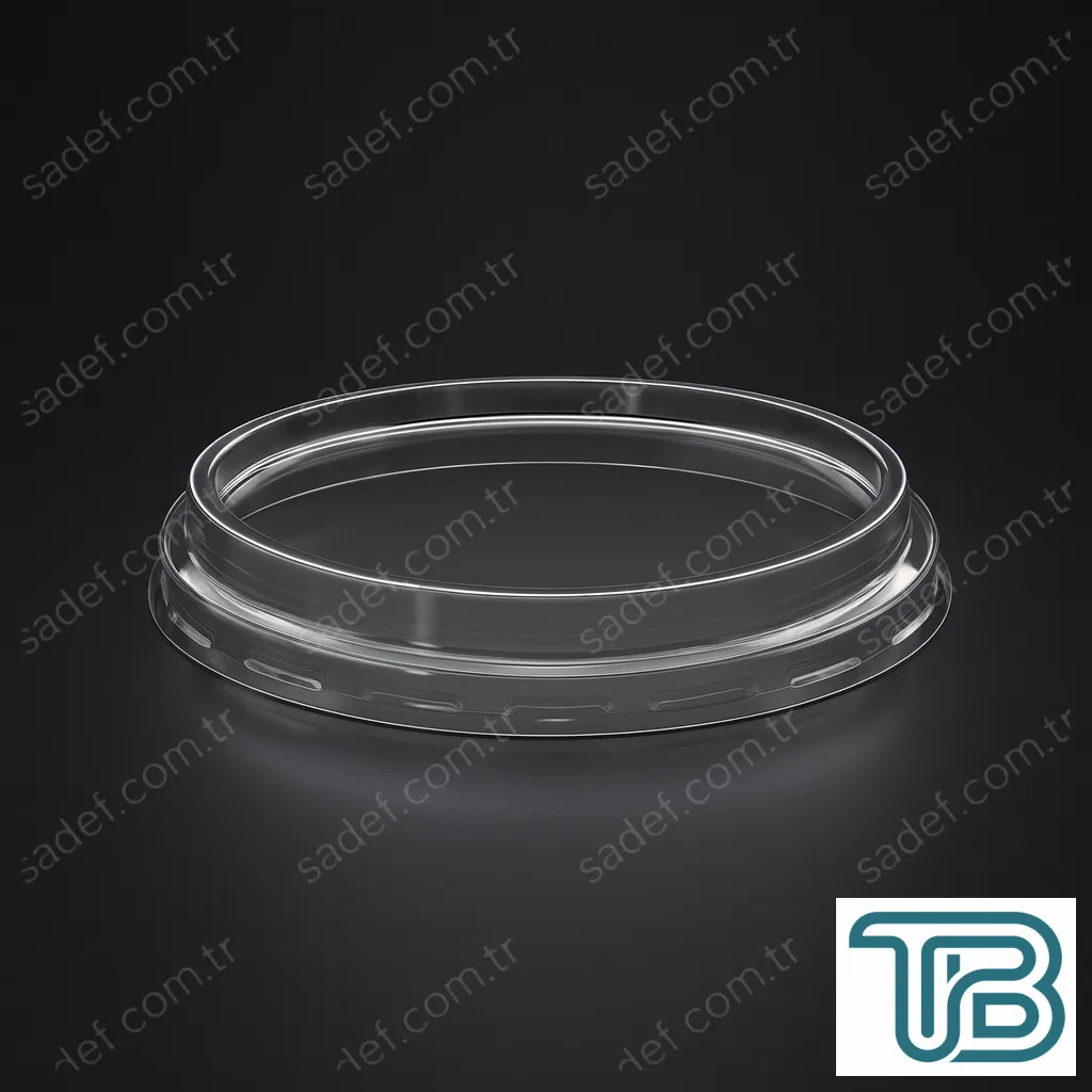 LLK-232 DÜZ YÜKSEK KAPAK Ø118 MM HUMUS LİMERA 6 GR ŞEFFAF 100 ADET