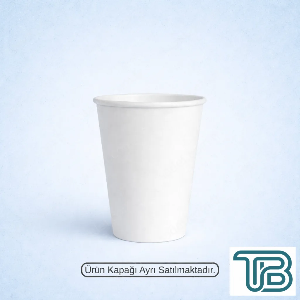 BEYAZ ARNES 12 OZ BASKISIZ KARTON BARDAK SICAK 2000 ADET