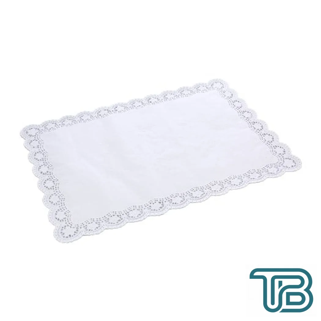 Dolphin Kağıt Tepsi Altlığı Dikdörtgen Dantel 25X37 CM (100 Adet) - Eminönü ToptanS | Ticaretin Kalbinden