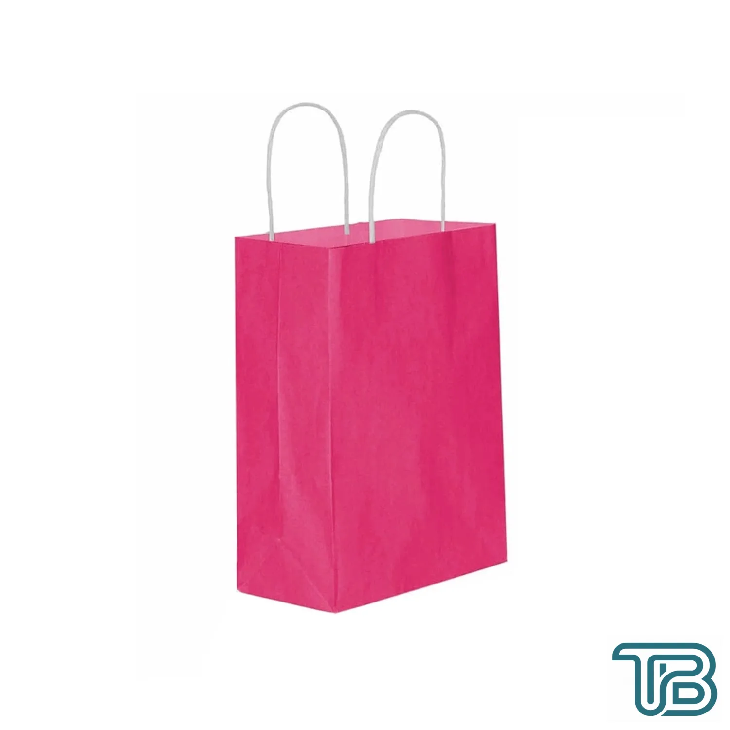 Kağıt Hediye Çantası Düz Renk Büyük Boy 25X31 CM (25 Adet) Fuşya - Eminönü ToptanS | Ticaretin Kalbinden