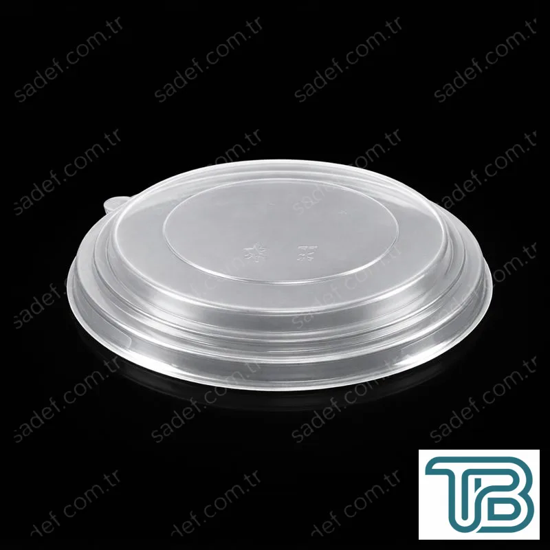 PP 142 MM KAPAK KARTON SALATA ŞEFFAF 500 ADET