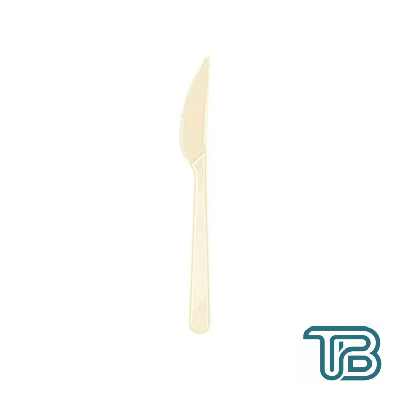 Bıçak Plastik (25 Adet) Krem - Eminönü ToptanS | Ticaretin Kalbinden