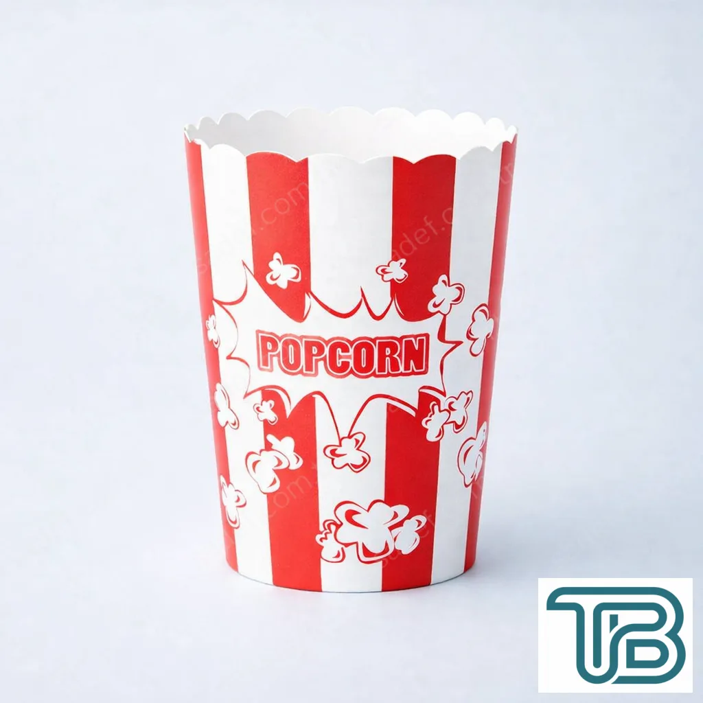 ARNES 26 OZ BASKILI KARTON POPCORN KASE 500 ADET