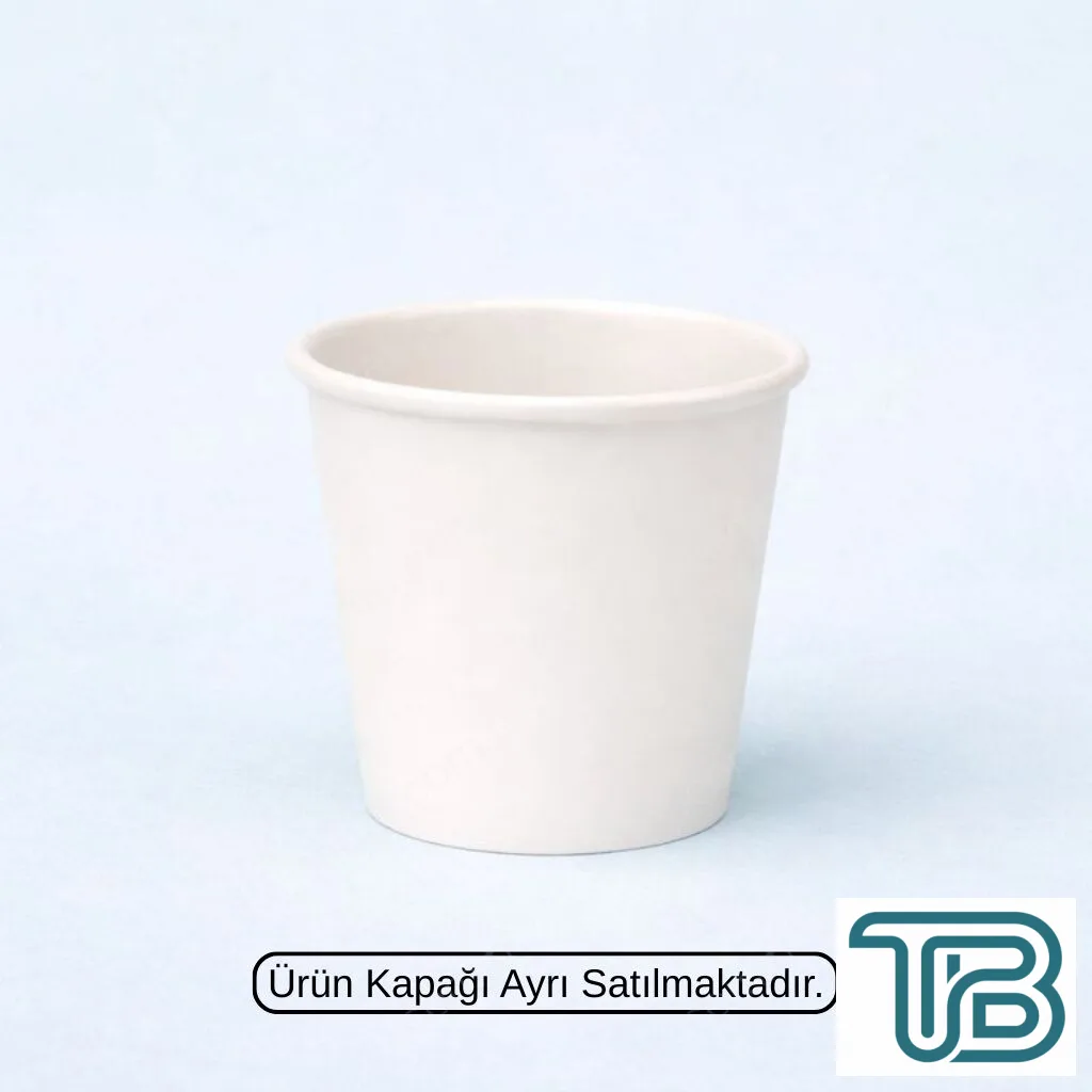 BEYAZ ARNES 8 OZ BASKISIZ KARTON BARDAK SICAK 2000 ADET