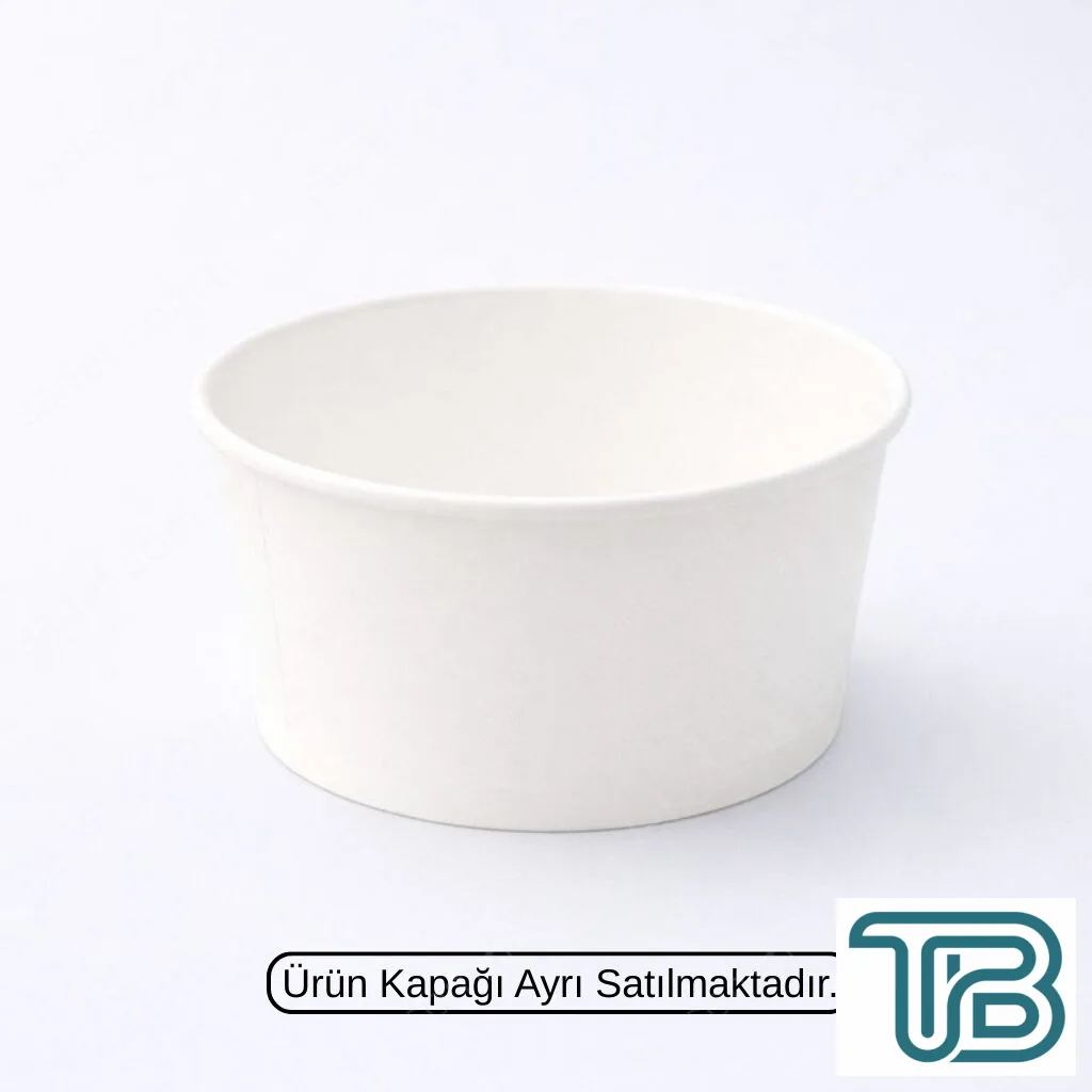 KAPAKSIZ ( CEK - METROSAN ) 16 OZ KARTON ÇORBA KASE BEYAZ 1000 ADET