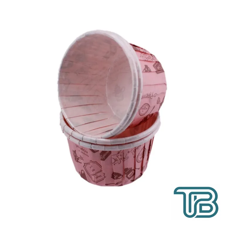 Cupcake Kalıbı Orta Boy 50*39 Mm DESENLİ (50 Adet) Pembe Mutfak Desenli - Eminönü ToptanS | Ticaretin Kalbinden