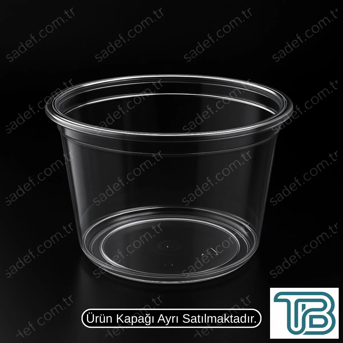 LM-16 16 OZ HUMUS PET KAP Ø117 LİMERA 16,5 GR ŞEFFAF 500 ADET