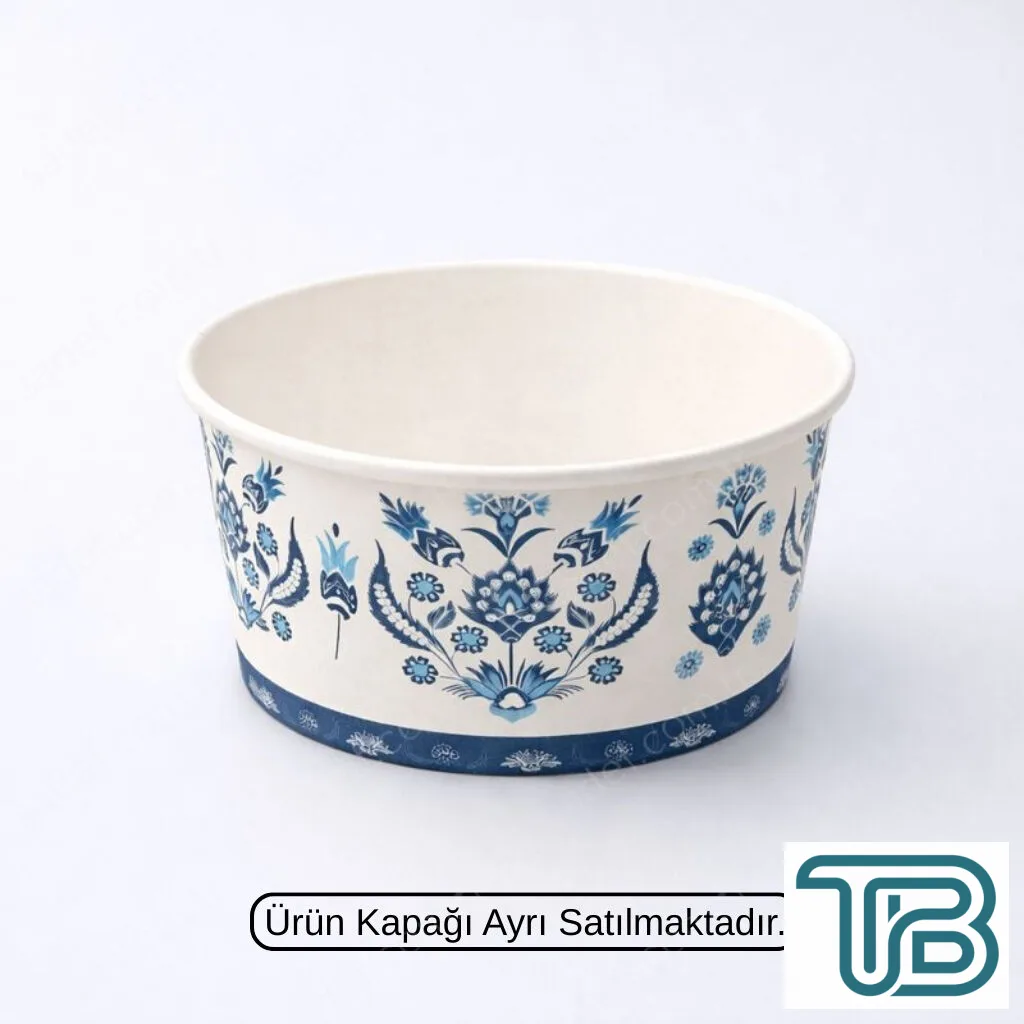 KAPAKSIZ METROSAN 14 OZ BASKILI KARTON ÇORBA KASE 1000 ADET