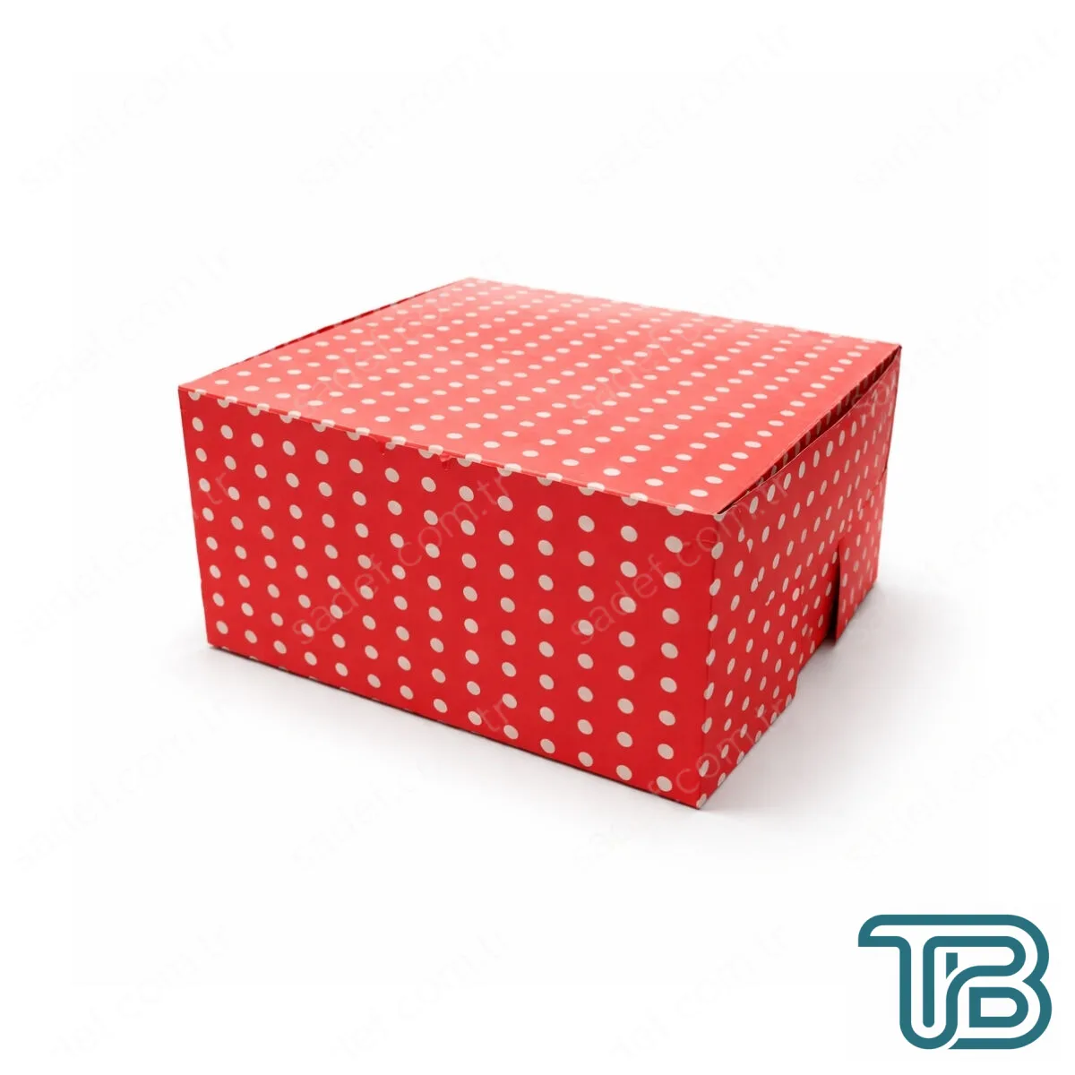 NO:0 KARE TURTA KUTUSU ( 19X19X13 CM ) 100 AD