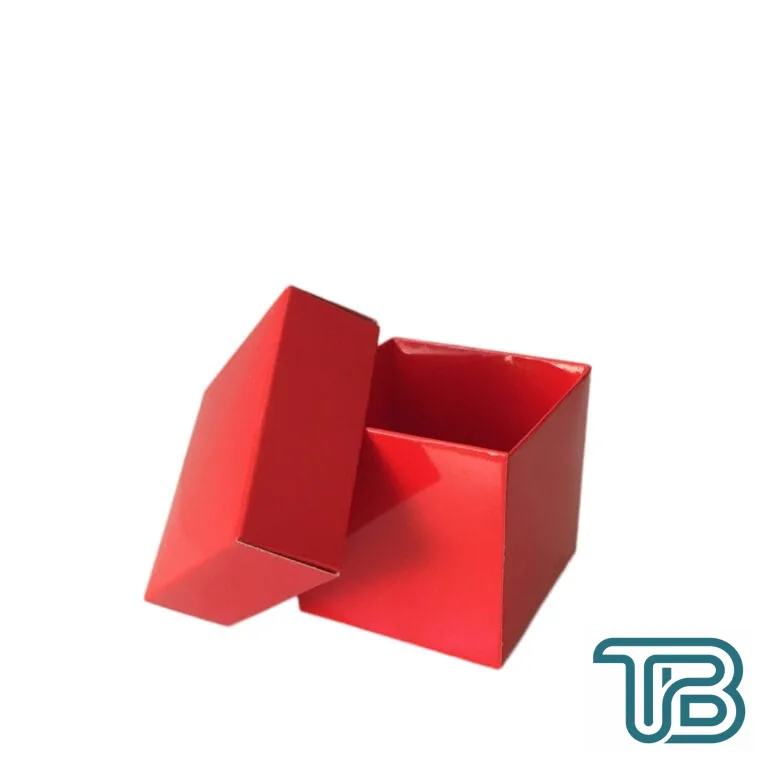 Komple Karton Kutu 5X5X5 CM (50 Adet) Kırmızı - Eminönü ToptanS | Ticaretin Kalbinden