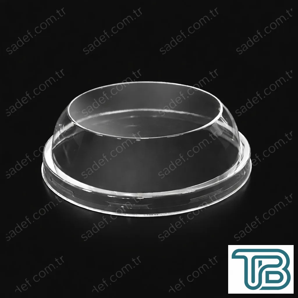 100 MM BOMBE KAPAK DELİKSİZ ŞEFFAF 100 ADET X 20 PAKET
