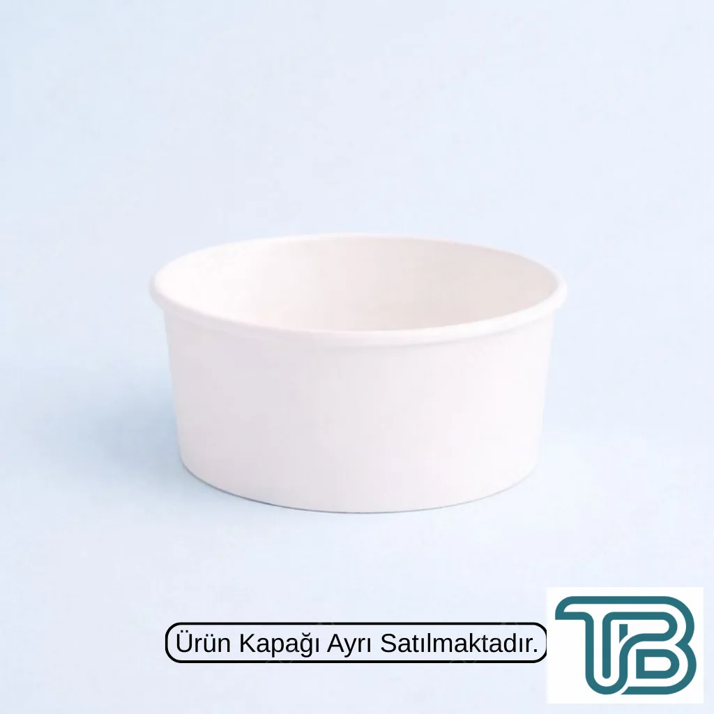 BEYAZ ARNES 300 CC BASKISIZ KARTON DONDURMA KASE 500 ADET
