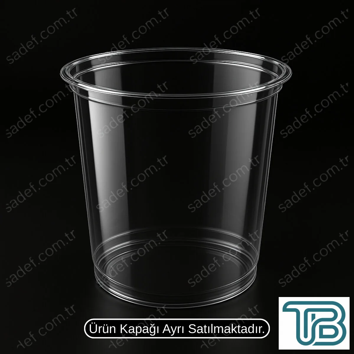 LM-24 24 OZ HUMUS PET KAP Ø117 LİMERA 21 GR ŞEFFAF 400 ADET