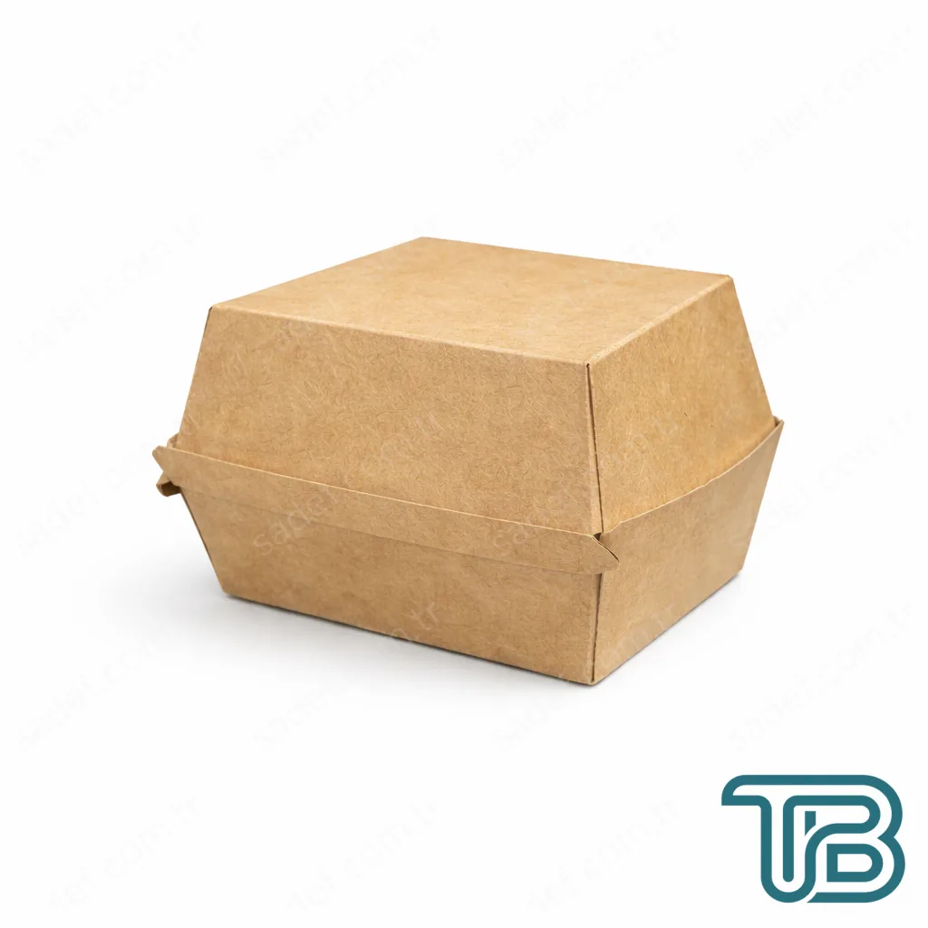 KRAFT HAMBURGER KUTUSU 9X9X7 ( KÜÇÜK BOY ) 100 ADET